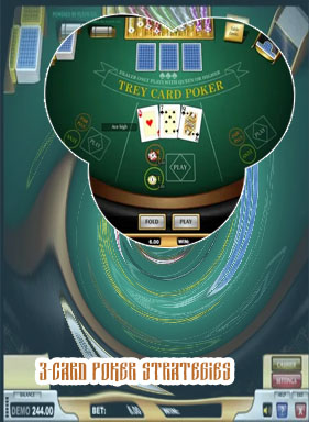 3 card poker strategy