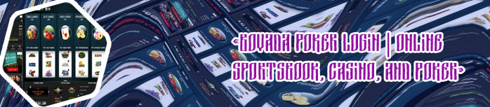Bovada poker sign in