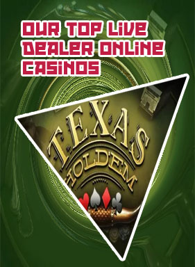 Live dealer texas holdem poker