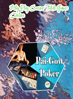Pai gow poker online casino