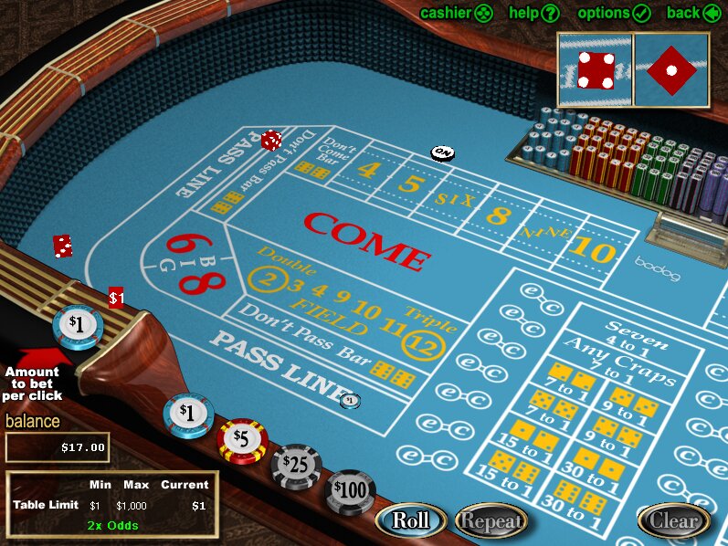 Playing Craps and Blackjack Online